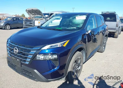 2025 Nissan Rogue Sv Intelligent Awd из США, поврежденный, VIN JN8BT3BB0SW162909